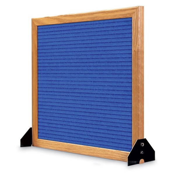 Indoor Enclosed Combo Board, 48"x36", Bronze Frame/Black Porc & Buff